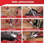 ARROW Mini Pliers Set, 6-Piece Precision Jewelry & Craft Kit – Includes Needle - Image 8