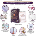 Life Planner - Undated Weekly & Monthly Planner, 12-Month Journey to Increase - Image 2