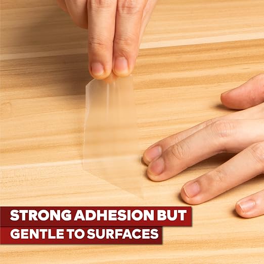 XFasten Double Sided Tape Clear, 1-Inch by 20-Yards, Holding Carpets, and - Image 8