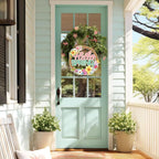 Large Size 12" Wooden Spring Ornaments to Paint, Flower Wooden DIY Blank - Image 2