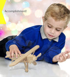 Puzzled Wooden Airplane Model Kits - Image 6