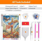 Offito Flag Cross Diamond Art Kits - Image 5