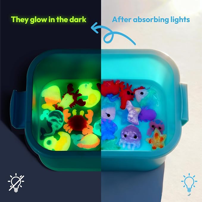 Klever Kits Glow-in-The-Dark Water Gel Kit, Magic Fairy Water Pets Toy Kit - Image 4