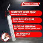 AFA Tooling - Deburring Tool Micro-Polished & Anodized Handle - Image 2