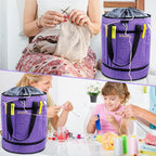 MYBAGZING Expandable Yarn Storage Organizer, Crochet Bag & Yarn Tote - Image 6