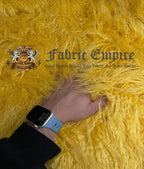 Fabric Empire 2.3oz Faux Fur Curly Yak Fabric 3.5" Long Pile Japanese Yarn/Sold - Image 7