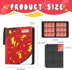 Trading Card Binder 9 Pocket, Card Binder 900 Pockets, Card Book Holder Cards - Image 2