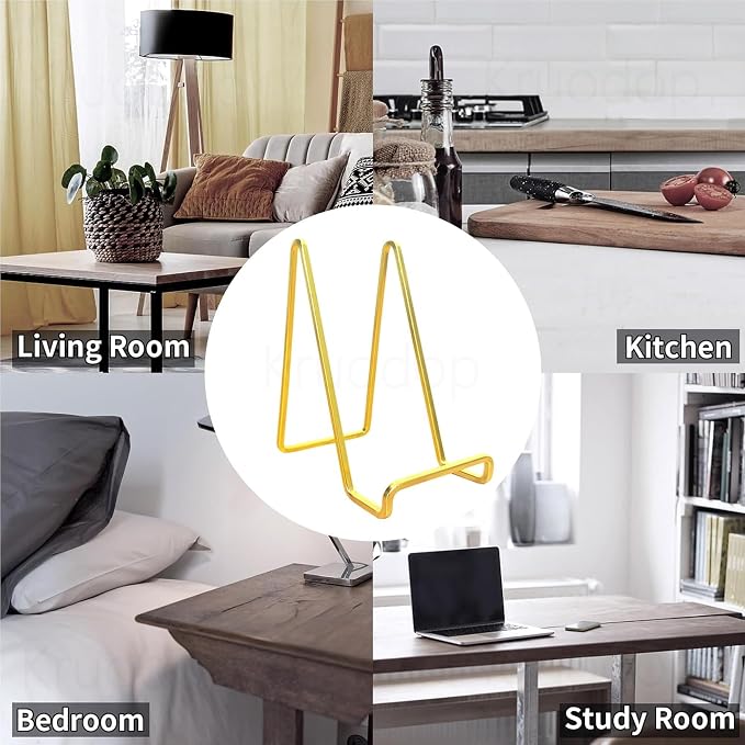 3 Pack 3 inch Metal Plate Stands - Image 7