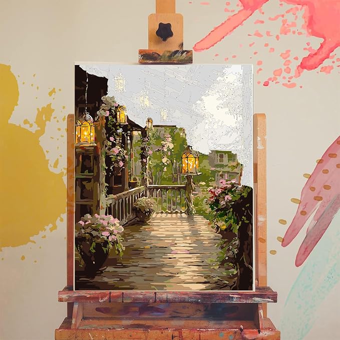 xackcme Landscape Paint by Numbers - Image 3