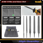 TOOLAN: File Set, File & Saw Set. metal file, metal files tools - Image 7