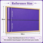 Purple Bulletin Board Roll Non-Woven Fabric Poster 16in X 12ft | Back to School - Image 3