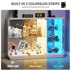 HNEBC Lockable Display Curio Cabinet - Image 2