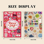 PRSTINCOL Vintage Sweetheart 2 in 1 Sticker Book Set, Includes Vintage and - Image 4