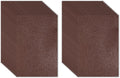 PATIKIL 30Sheets Dark Brown EVA Glitter Foam Sheet 11.8 x 7.9 Inch 2mm Thick by PATIKIL