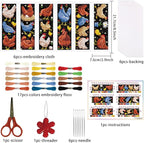 ORIGACH 6 Set Chicken Cross Stitch Bookmark Kit - Image 2