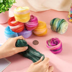 45G Needle Felting Wool Colorful Wool Roving - Image 3