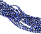 60PCS 6mm Natural Lapis Lazuli Gemstone Round Loose Beads - Image 4