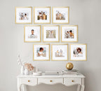Sheffield Home 9 Piece Gallery Wall Frame Set, 12x12 in. Matted to 8x8 in. - Image 6