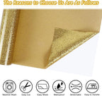 ​TORC Gold Glitter HTV Gold Heat Transfer Vinyl HTV Rolls - Image 2