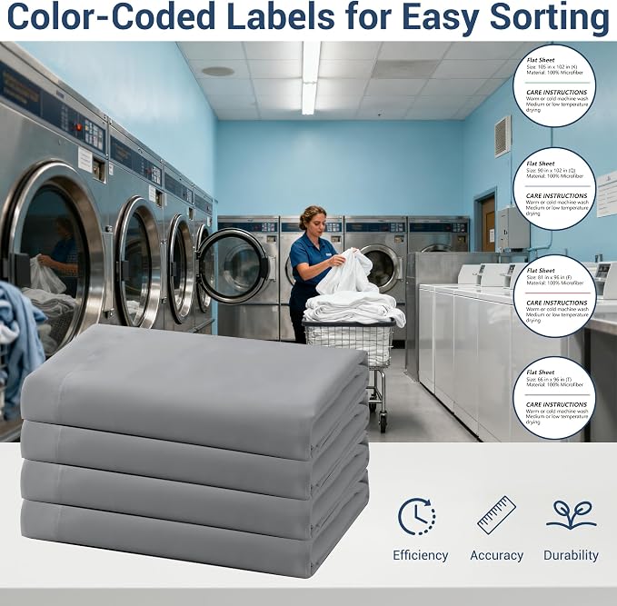 Twin Flat Sheet Only, 1 Pack Top Bed Sheets, Soft Breathable Brushed Microfiber - Image 4