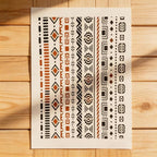 TIAMECH A4 Reusable Aztec Tribal Border Stencil - Image 4