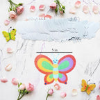 30-Set Butterfly Sand Art Craft Kit, Spring DIY Sand Painting Activities | - Image 6