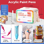 96 Colors Acrylic Paint Markers - Image 5
