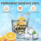 IModeur Permanent Vinyl for Cutting Machine- 28 Pack Permanent Adhesive Vinyl - Image 4