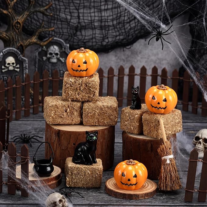 Wesiti 14 Pcs Halloween Village Accessories Set Halloween Miniature Figurines - Image 5