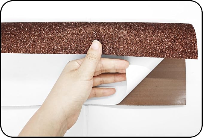pson 10Pcs 7.8 x 11.8 Inch Shiny Self-Adhesive EVA Foam Sheets - Image 3