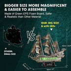 CubicFun Flying Dutchman 3D Pirate Ship Puzzle - Image 3