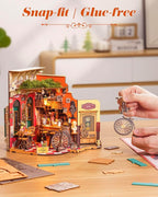 ROBOTIME DIY Miniature House Kit, Mini Diorama House - Image 9