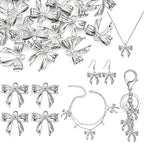 Bow Charms for Bracelet Jewelry Making Cute Bracelet Charms | 18Pcs, Bow Charms by Unknown