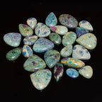 Natural Loose Gemstone 5 Piece Cabochons Lot Jewelry Making Loose Gemstone - Image 3