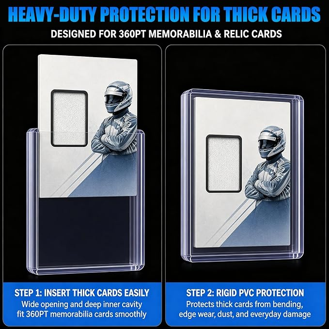 DEDC 50 Top Loader Thick Card Load Holder Storage - Image 4