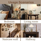 Vintage Picture Frame 4x6 Antique Ornate Photo Frame Tabletop and Wall Hanging - Image 6