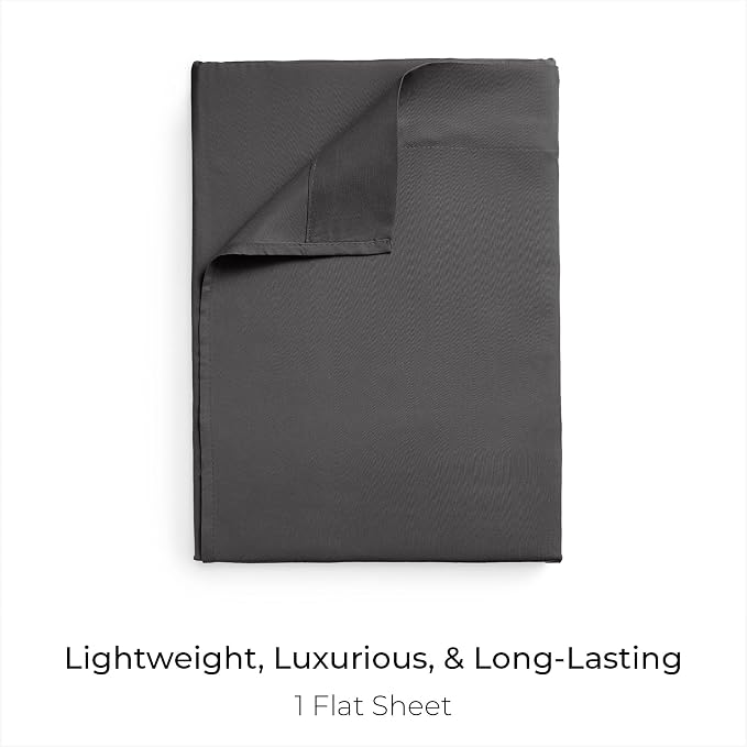 Mellanni California King Size Flat Sheet - Image 2