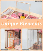 Sakura Izakaya Miniature House Kit, DIY Japan Street Style Dollhouse Kits - Image 5