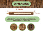 BSIRI Pencil Wood Favors of Graphite Wooden Tree Rustic Twig Pencils Birch of - Image 5