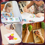 Fainne 100 Pcs 2 Inch Stencils Small Stencils - Image 5
