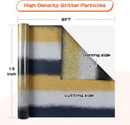 guangyintong Rainbow Glitter Heat Transfer Vinyl Rolls - Image 3