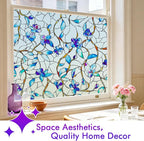 SOMWISE Frosted Glass Window Film, Heat Insulation, UV Block, Anti-Glare - Image 4