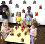 40PCS Sunday School VBS Crafts Bulk: Paper Cross Nativity Suncatchers, Jesus - Image 3
