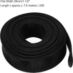 uxcell Expandable Sleeving, 1 1/2-inch 25ft Cable Sleeve - Image 3