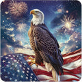 Reouinty Wooden Puzzle for Adults, Eagle Flag 200 Piece 11.2x11.2 in | Jigsaw by Reouintywoodenpuzzle