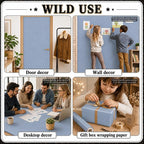 Cottage Blue Bulletin Board Roll Non-Woven Fabric Poster 16in X 40ft | Back to - Image 6