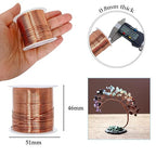 82 Feet Tarnish Resistant Copper Wires 20 Gauge/0.8mm Jewelry Craft Wires - Image 2