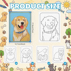 Watersay 24 Pack Unfinished Adhesive Sand Art Painting Boards Peel Stick - Image 2