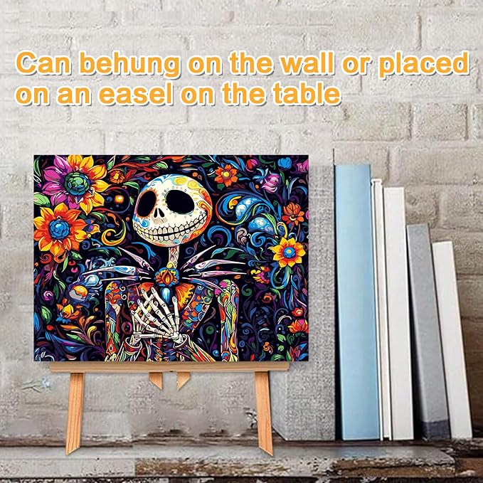 Halloween Framed Paint by Numbers Kits - Image 3