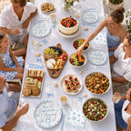 168 Pcs Summer 15th Seashell Birthday Party Decorations Serves 24 | Coastal - Image 6